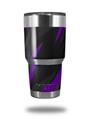 Skin Decal Wrap for Yeti Tumbler Rambler 30 oz Jagged Camo Purple (TUMBLER NOT INCLUDED)