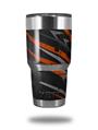 Skin Decal Wrap for Yeti Tumbler Rambler 30 oz Baja 0014 Burnt Orange (TUMBLER NOT INCLUDED)