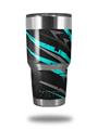 Skin Decal Wrap for Yeti Tumbler Rambler 30 oz Baja 0014 Neon Teal (TUMBLER NOT INCLUDED)