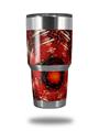 Skin Decal Wrap compatible with Yeti Tumbler Rambler 30 oz Eights Straight (TUMBLER NOT INCLUDED)