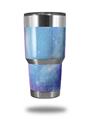 Skin Decal Wrap compatible with Yeti Tumbler Rambler 30 oz Dynamic Blue Galaxy (TUMBLER NOT INCLUDED)