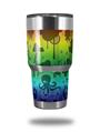 Skin Decal Wrap for Yeti Tumbler Rambler 30 oz Cute Rainbow Monsters (TUMBLER NOT INCLUDED)