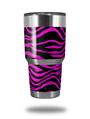 Skin Decal Wrap for Yeti Tumbler Rambler 30 oz Pink Zebra (TUMBLER NOT INCLUDED)