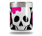 Skin Decal Wrap for Yeti Rambler Lowball - Splatter Girly Skull