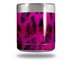 Skin Decal Wrap for Yeti Rambler Lowball - Pink Distressed Leopard