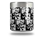 Skin Decal Wrap for Yeti Rambler Lowball - Skull Checker