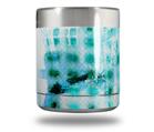 Skin Decal Wrap for Yeti Rambler Lowball - Electro Graffiti Blue