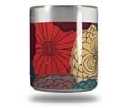 Skin Decal Wrap for Yeti Rambler Lowball - Flowers Pattern 04