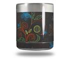 Skin Decal Wrap for Yeti Rambler Lowball - Flowers Pattern 07