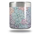 Skin Decal Wrap for Yeti Rambler Lowball - Flowers Pattern 08