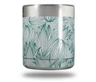 Skin Decal Wrap for Yeti Rambler Lowball - Flowers Pattern 09