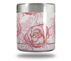Skin Decal Wrap for Yeti Rambler Lowball - Flowers Pattern Roses 13