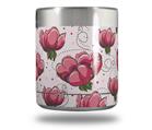 Skin Decal Wrap for Yeti Rambler Lowball - Flowers Pattern 16