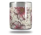 Skin Decal Wrap for Yeti Rambler Lowball - Flowers Pattern 23