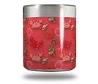 Skin Decal Wrap for Yeti Rambler Lowball - Crabs and Shells Coral