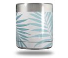 Skin Decal Wrap for Yeti Rambler Lowball - Palms 02 Blue