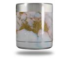 Skin Decal Wrap for Yeti Rambler Lowball - Pastel Gilded Marble
