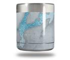 Skin Decal Wrap for Yeti Rambler Lowball - Mint Gilded Marble