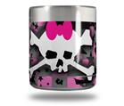 Skin Decal Wrap for Yeti Rambler Lowball - Pink Bow Skull