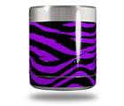 Skin Decal Wrap for Yeti Rambler Lowball - Purple Zebra