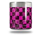 Skin Decal Wrap for Yeti Rambler Lowball - Pink Checkerboard Sketches