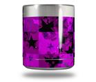 Skin Decal Wrap for Yeti Rambler Lowball - Purple Star Checkerboard