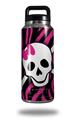 WraptorSkinz Skin Decal Wrap for Yeti Rambler Bottle 36oz Pink Zebra Skull  (YETI NOT INCLUDED)