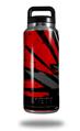 WraptorSkinz Skin Decal Wrap for Yeti Rambler Bottle 36oz Baja 0040 Red  (YETI NOT INCLUDED)