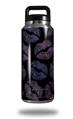 WraptorSkinz Skin Decal Wrap for Yeti Rambler Bottle 36oz Purple And Black Lips  (YETI NOT INCLUDED)