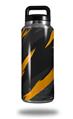 Skin Decal Wrap for Yeti Rambler Bottle 36oz Jagged Camo Orange (YETI NOT INCLUDED)