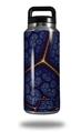 Skin Decal Wrap compatible with Yeti Rambler Bottle 36oz Linear Cosmos Blue (YETI NOT INCLUDED)