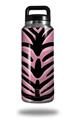 Skin Decal Wrap compatible with Yeti Rambler Bottle 36oz Pink Tiger (YETI NOT INCLUDED)
