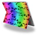 Rainbow Skull Collection - Decal Style Vinyl Skin (fits Microsoft Surface Pro 4)