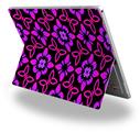 Pink Floral - Decal Style Vinyl Skin (fits Microsoft Surface Pro 4)