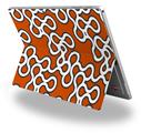 Locknodes 03 Burnt Orange - Decal Style Vinyl Skin (fits Microsoft Surface Pro 4)