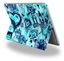 Scene Kid Sketches Blue - Decal Style Vinyl Skin (fits Microsoft Surface Pro 4)