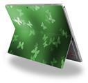 Bokeh Butterflies Green - Decal Style Vinyl Skin (fits Microsoft Surface Pro 4)