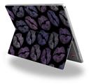 Purple And Black Lips - Decal Style Vinyl Skin fits Microsoft Surface Pro 4 (SURFACE NOT INCLUDED)