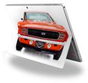 1969 Chevy Camaro Orange 3813 - Decal Style Vinyl Skin fits Microsoft Surface Pro 4 (SURFACE NOT INCLUDED)