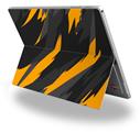 Jagged Camo Orange - Decal Style Vinyl Skin fits Microsoft Surface Pro 4 (SURFACE NOT INCLUDED)
