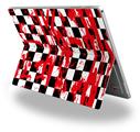 Checkerboard Splatter - Decal Style Vinyl Skin (fits Microsoft Surface Pro 4)
