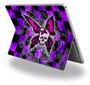 Butterfly Skull - Decal Style Vinyl Skin (fits Microsoft Surface Pro 4)