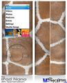 iPod Nano 4G Skin - Giraffe 02