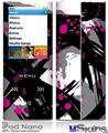 iPod Nano 4G Skin - Abstract 02 Pink