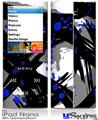 iPod Nano 4G Skin - Abstract 02 Blue