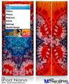 iPod Nano 4G Skin - Tie Dye Star 100