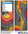 iPod Nano 4G Skin - Tie Dye Circles 100