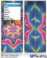 iPod Nano 4G Skin - Tie Dye Star 101