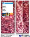 iPod Nano 4G Skin - Tie Dye Happy 102