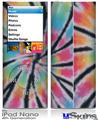 iPod Nano 4G Skin - Tie Dye Swirl 109